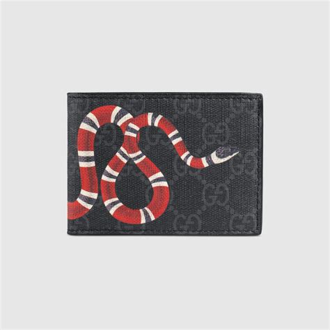 cartera gucci serpiente|gucci kingsnake print.